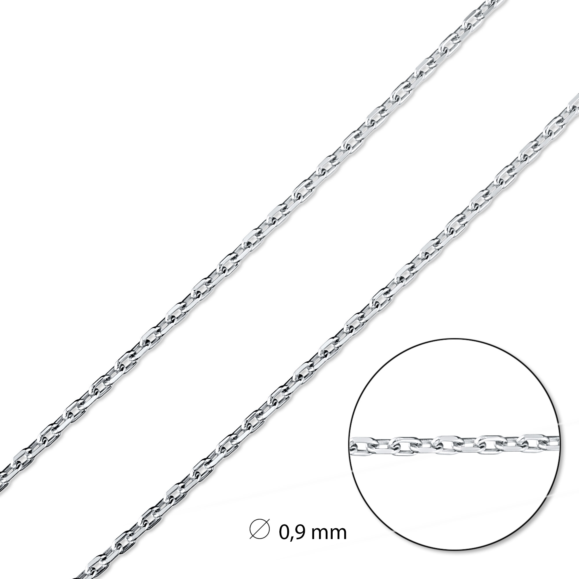 Цепь ЭПЛ, из серебра